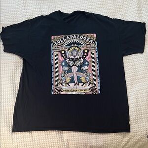 Lollapalooza 2021 black T-shirt
